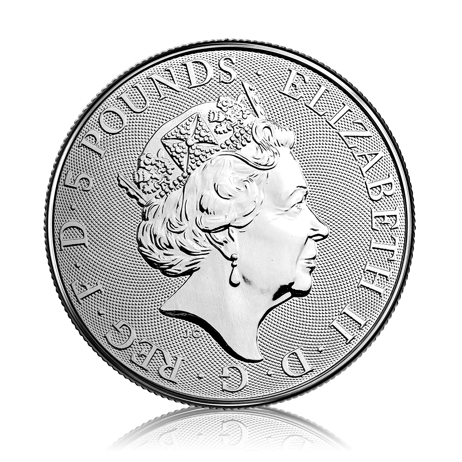 2oz Silver Queen's Beast Black Bull of Clarence (2018) | Gold Bank